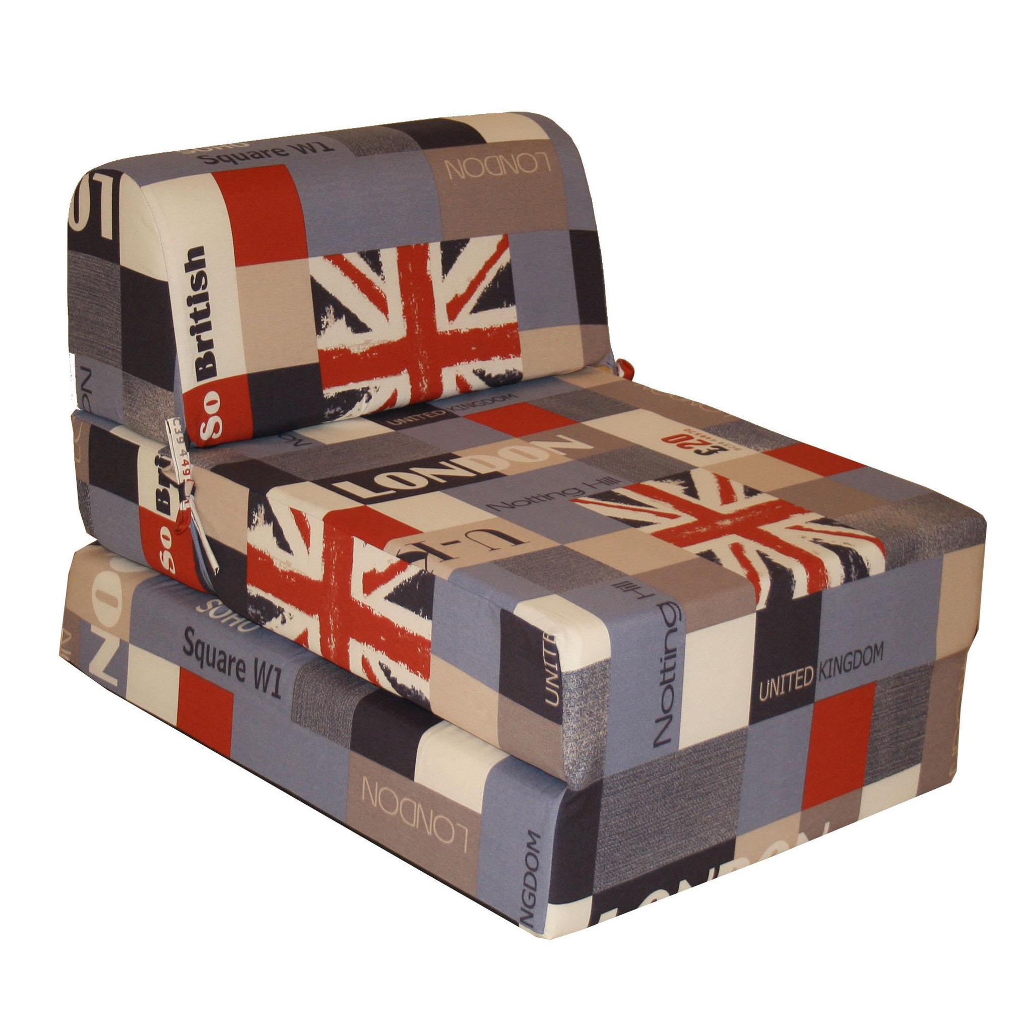 Ops Chauffeuse 1 place imprimée british