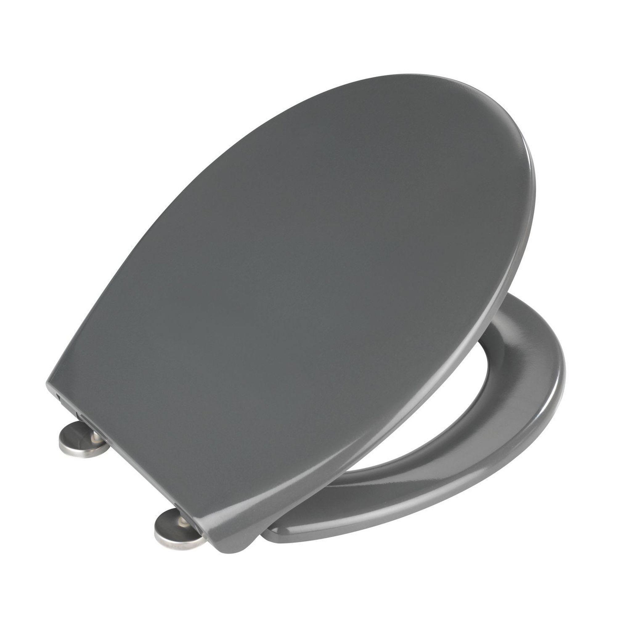 Voir la diapositive 3 : Wenko Abattant WC Easy-Close - Abaissement automatique - Duroplast