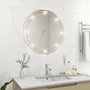 Voir la diapositive 1 : VIDAXL Miroir mural avec lampes LED Rond Verre