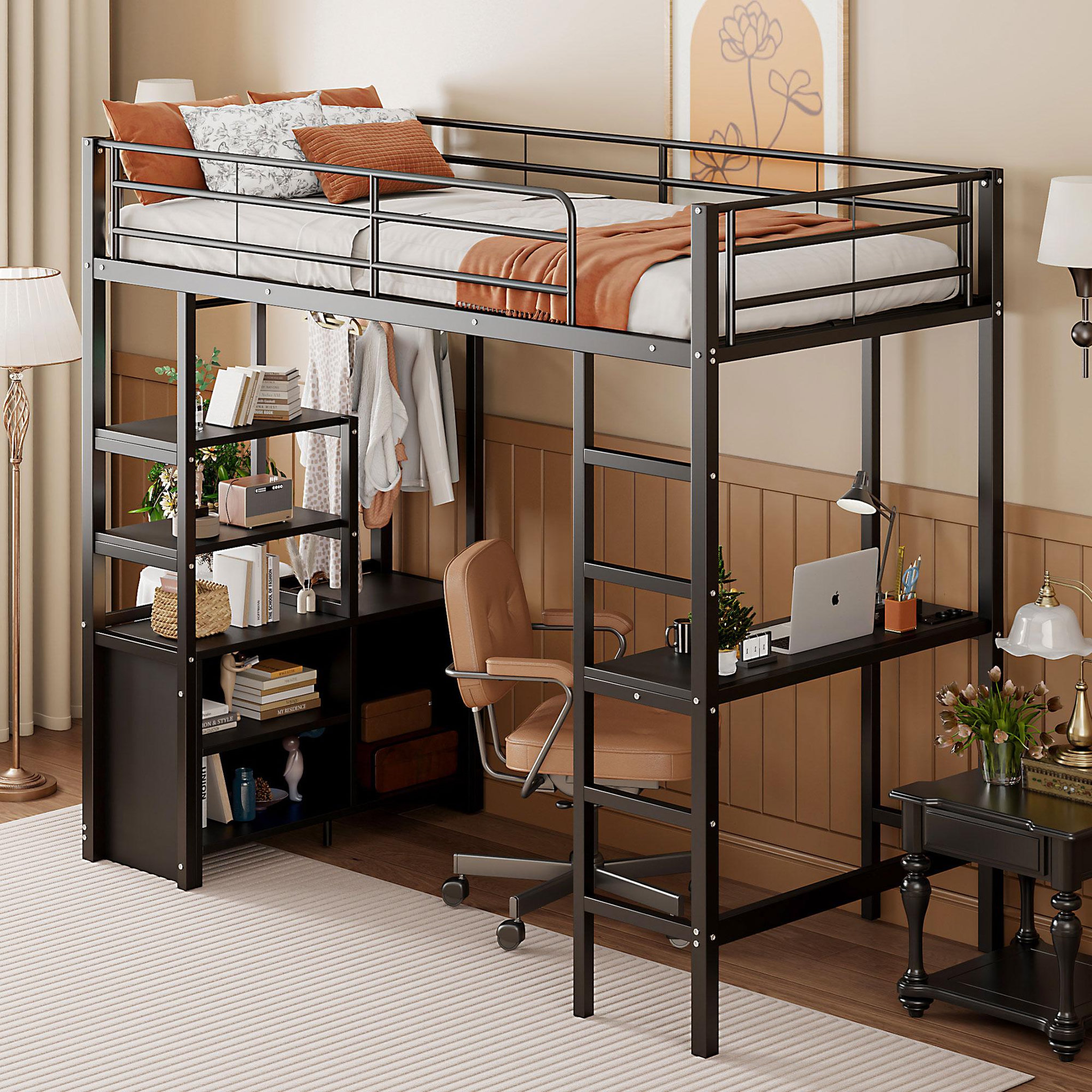 Voir la diapositive 4 : MERAX Lit mezzanine