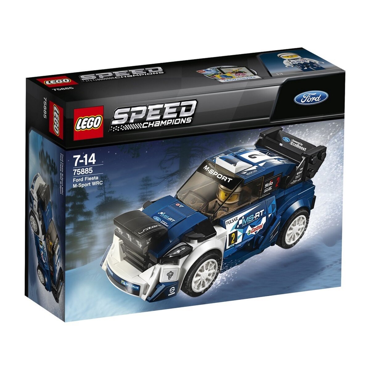 LEGO Speed Champions 75885 - Ford Fiesta WRC M-Sport