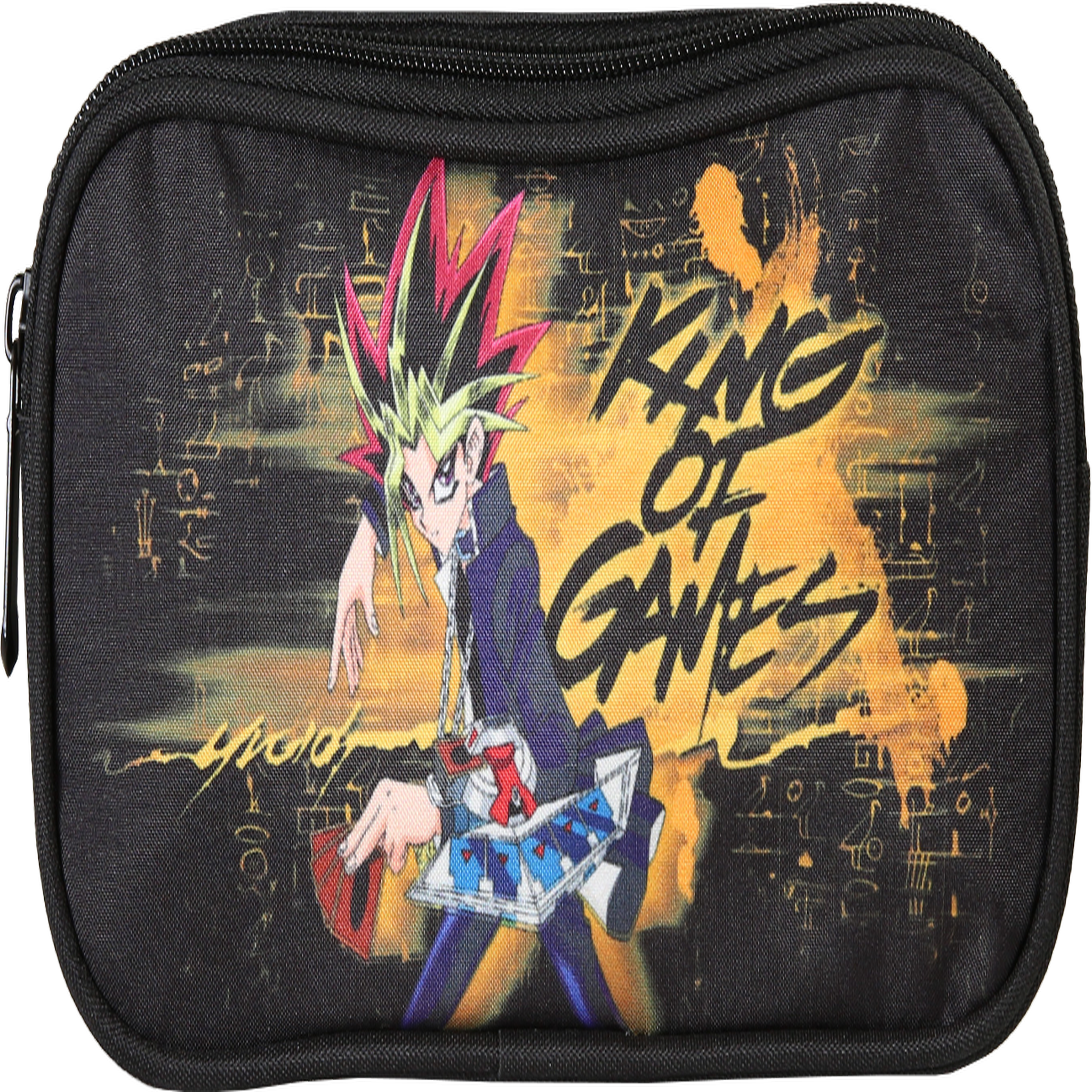 Bagtrotter YU-GI-OH - Trousse scolaire double compartiment - KING OF GAME noir - Enfant