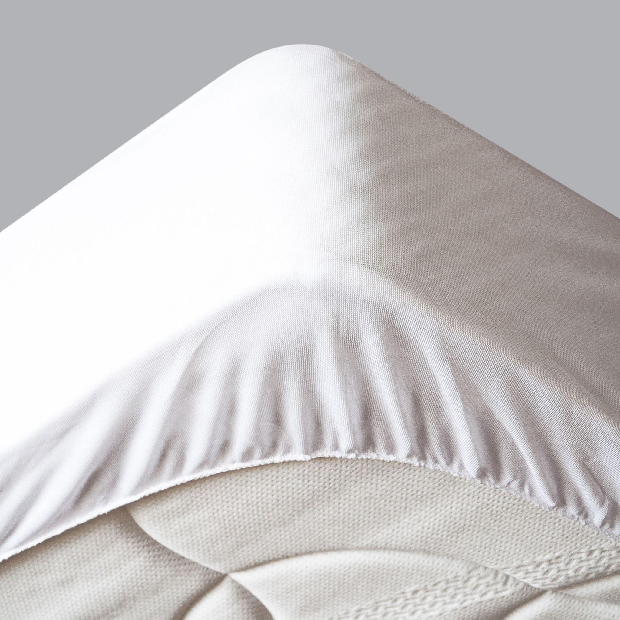 Voir la diapositive 3 : Eden Protege matelas en coton 90 x 190 cm elisa