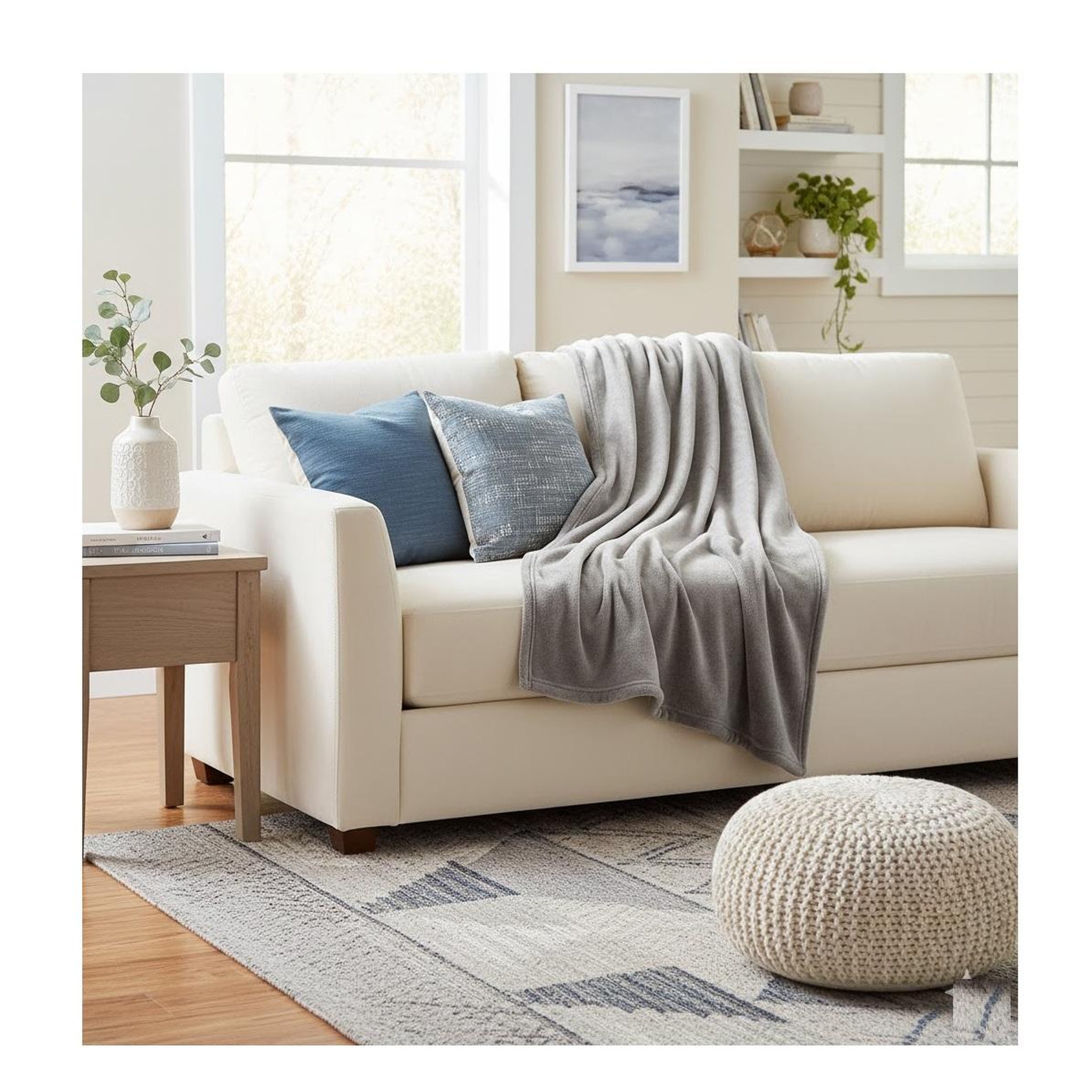 Voir la diapositive 2 : Eden Plaid flanelle douceur design et moderne