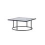 Voir la diapositive 2 : Paris Prix Table Basse Design en Verre  Skanor  90cm Noir