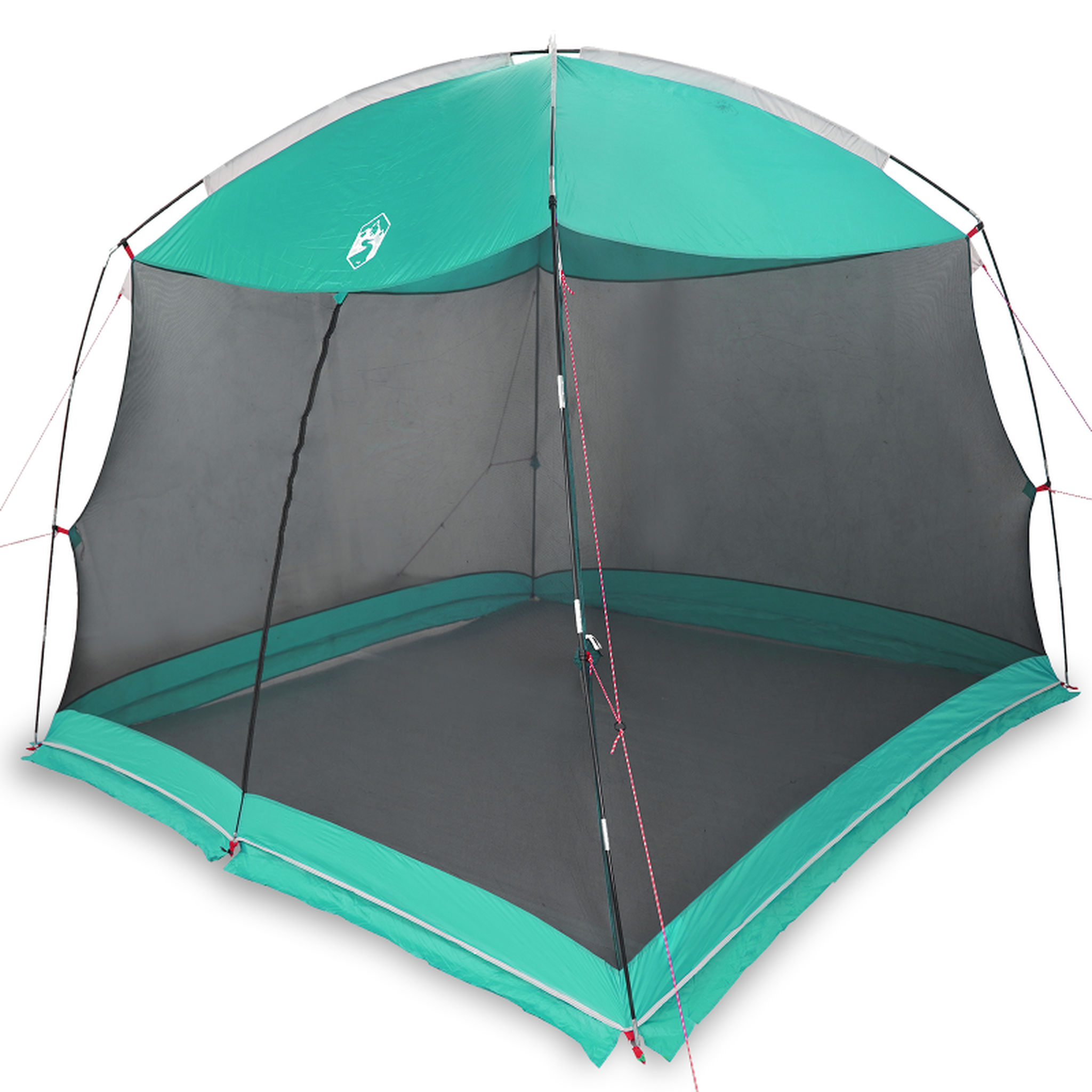 Voir la diapositive 3 : VIDAXL Filet anti moustiques de camping avec porte vert pour 4 personnes imperméable