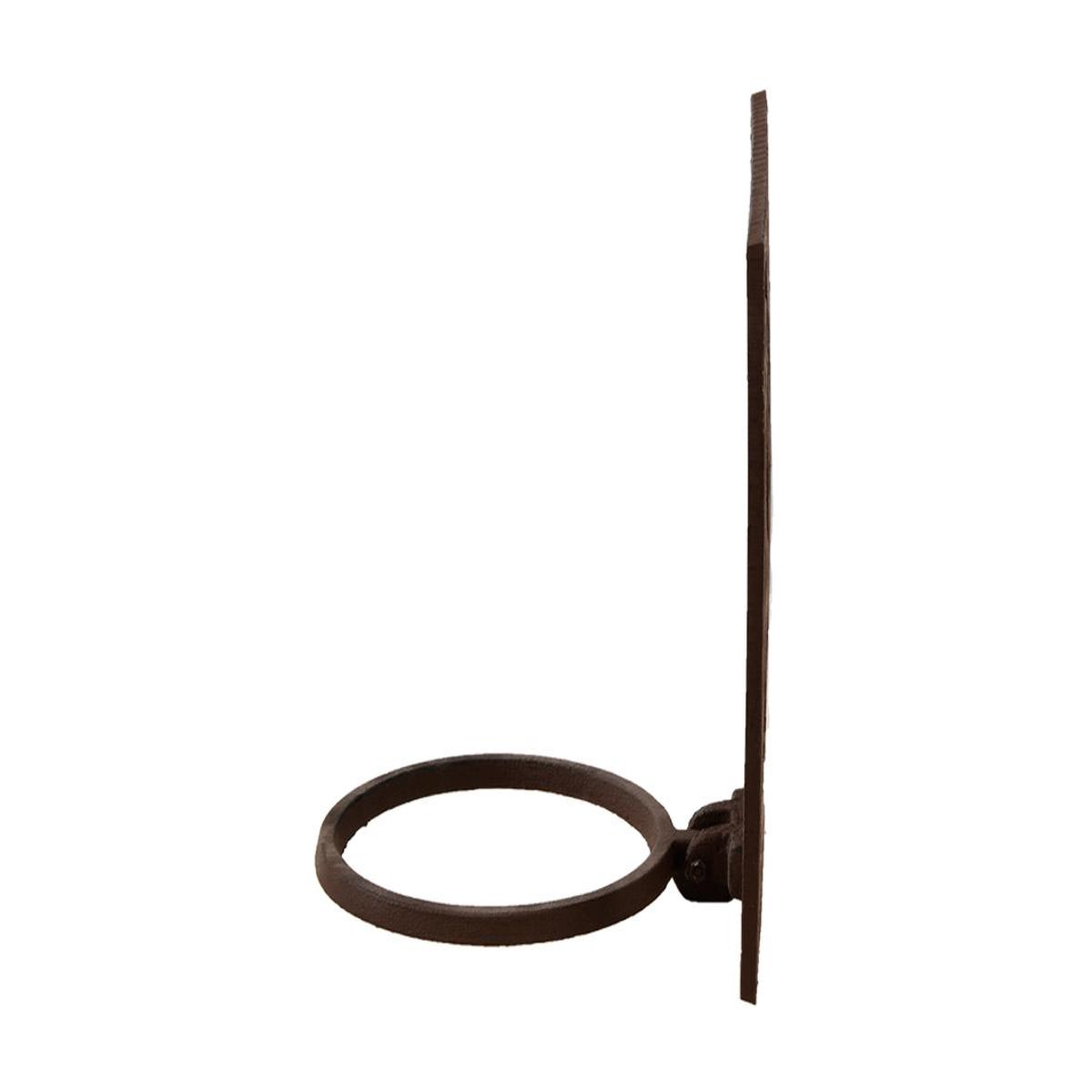 Voir la diapositive 4 : ESSCHERT DESIGN Porte-pot en fonte classique - 19,8 x 16,5 x 20,3 cm - esschert design