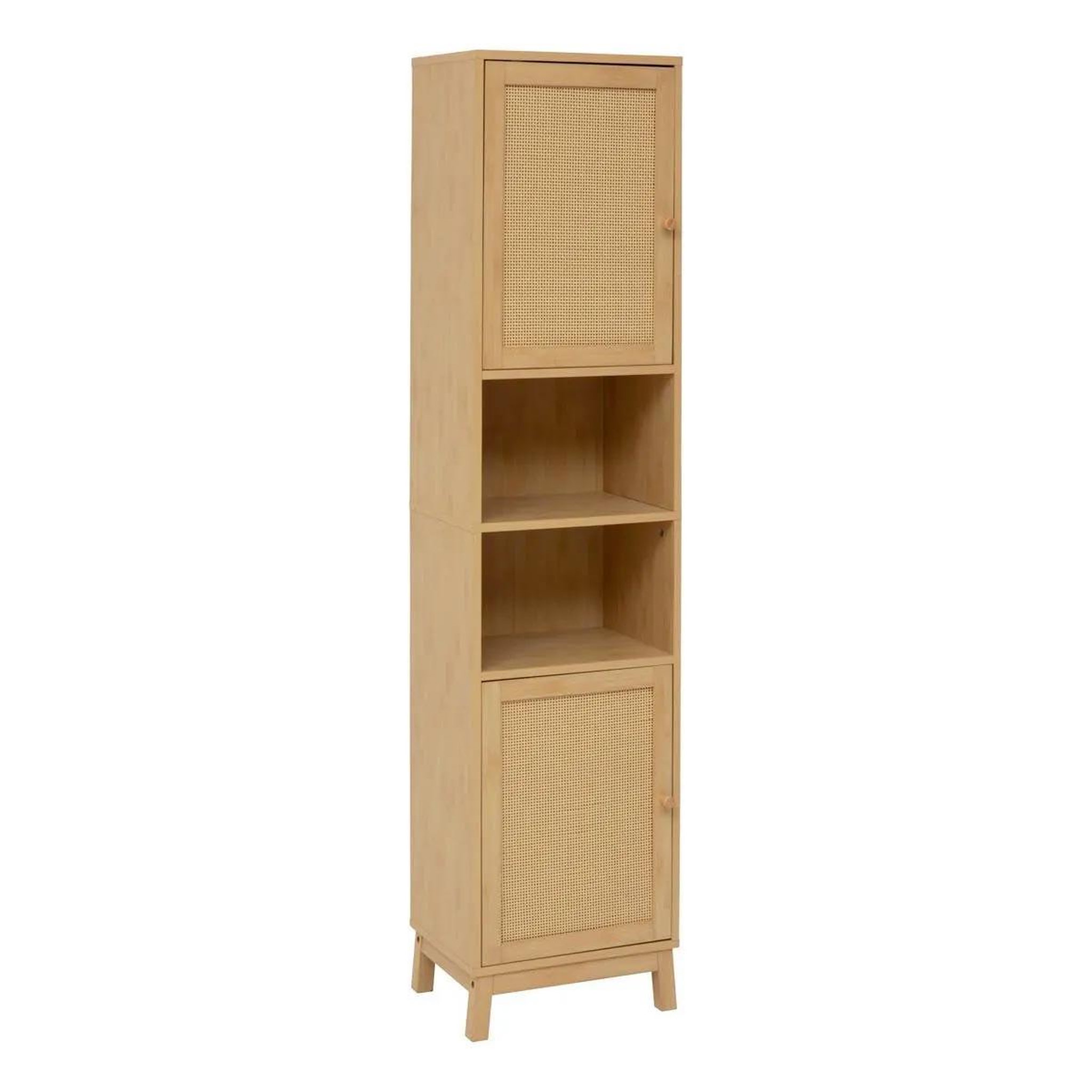 FIVE Colonne de salle de bain  cane  168cm naturel