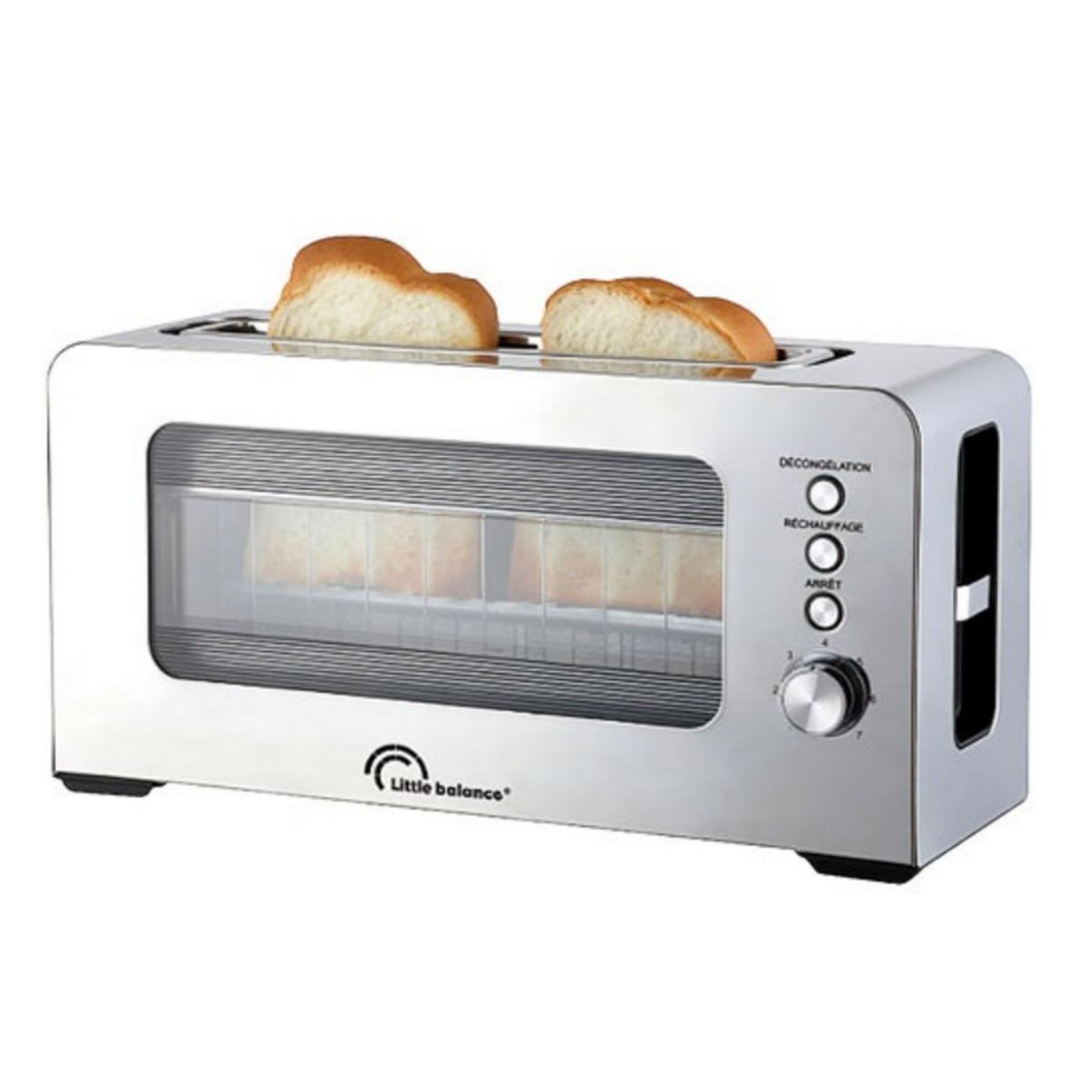 LITTLE BALANCE Grille-pains 1 fente 1000w - 3067