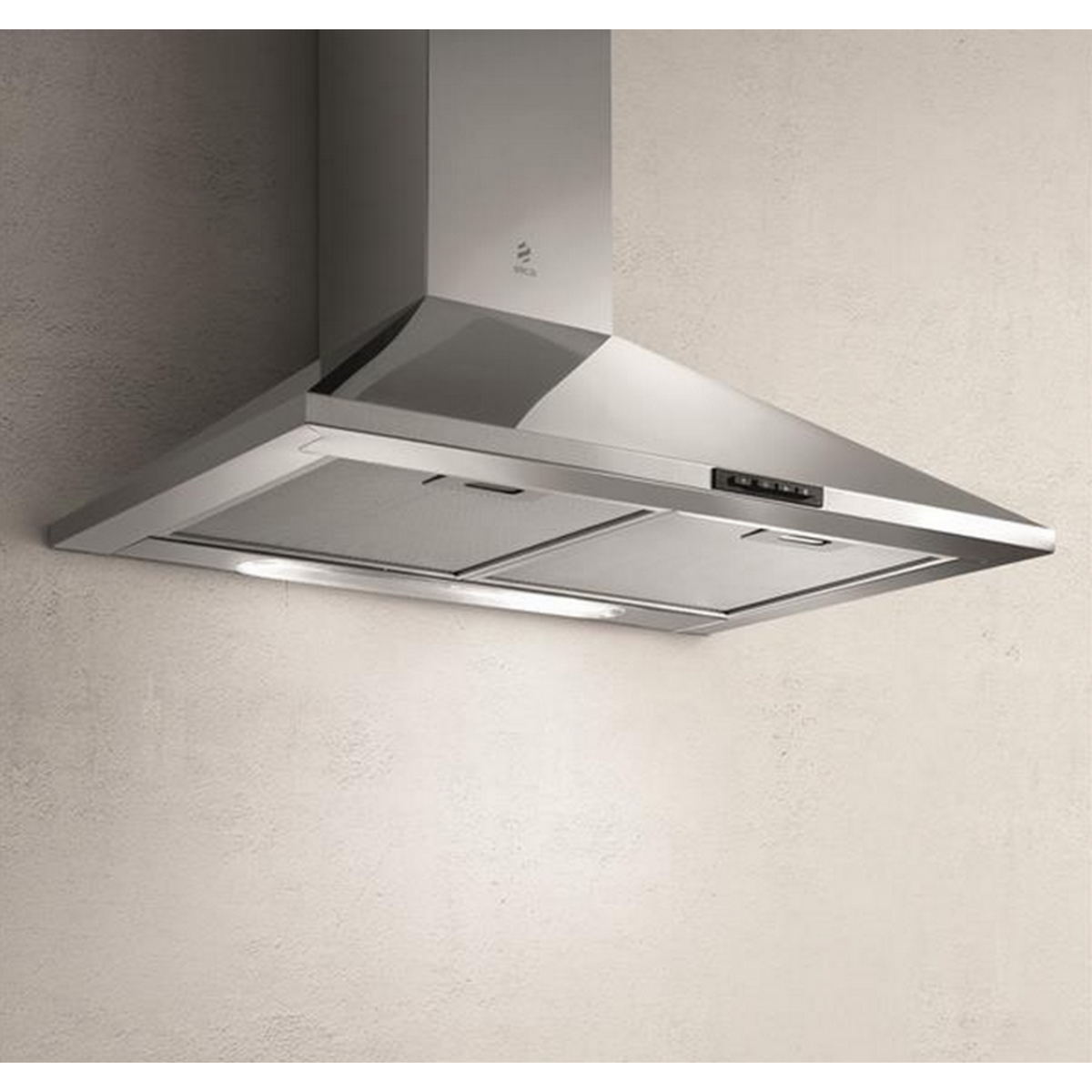 ELICA Hotte décorative murale 60cm 68db 395m3/h inox - prf0091761b