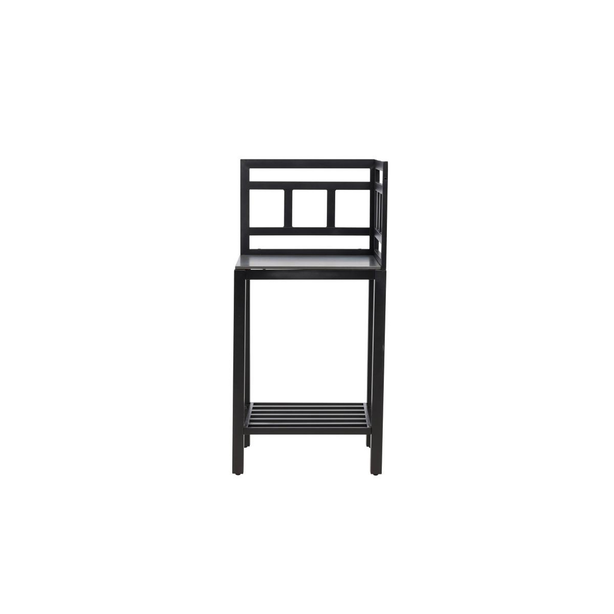 Voir la diapositive 4 : Paris Prix Meuble d'angle cuisine d'extérieur  alicante  128cm noir
