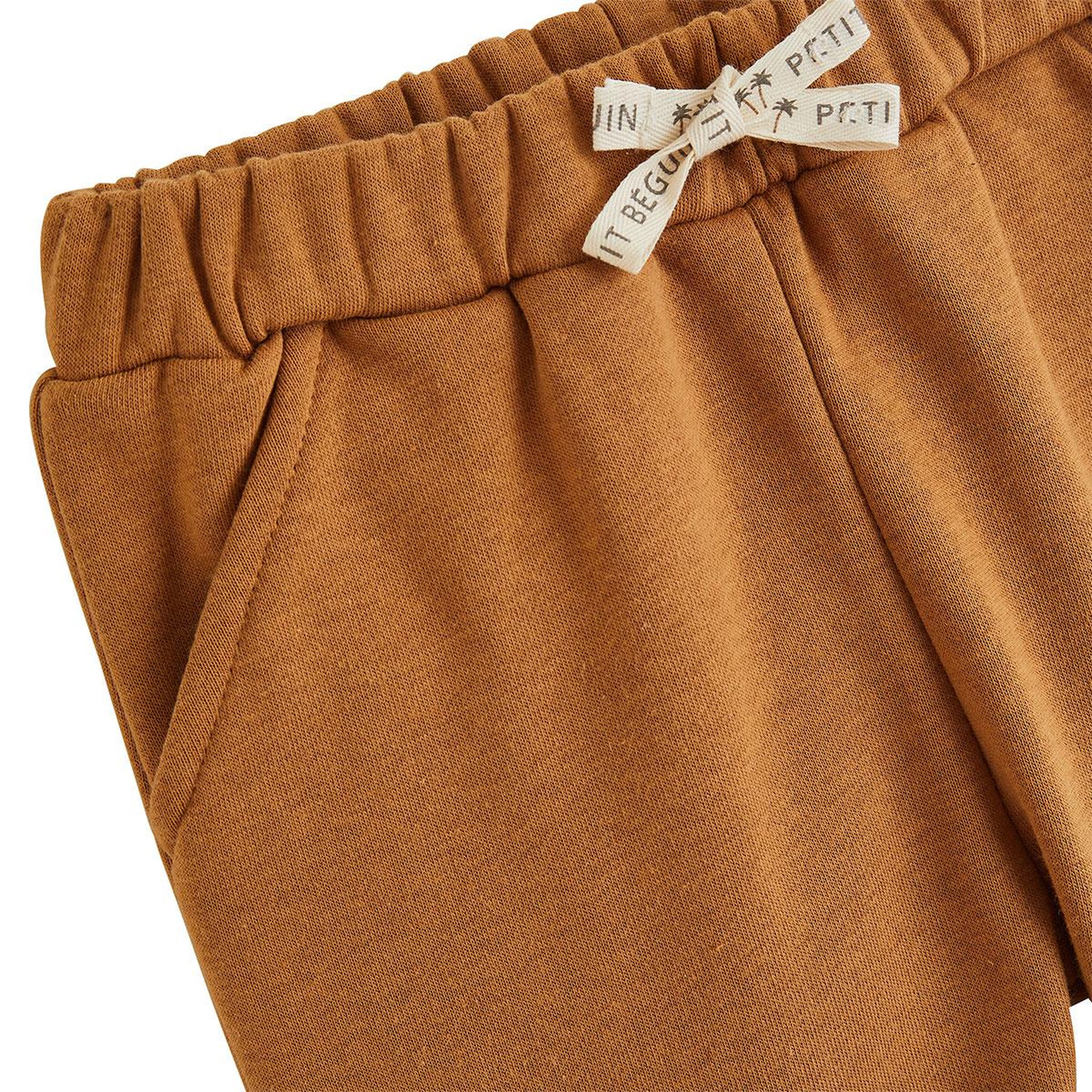 Voir la diapositive 3 : PETIT BEGUIN Lot de 3 pantalons bébé en molleton