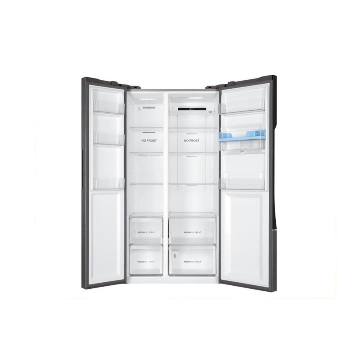 HAIER Réfrigérateur américain 90.8cm  521l nofrost silver - HSR3918EWPG