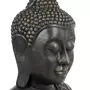 ATMOSPHERA Statue Bouddha  Tête Souriante  113cm Noir