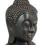  Statue Bouddha  Tête Souriante  113cm Noir
