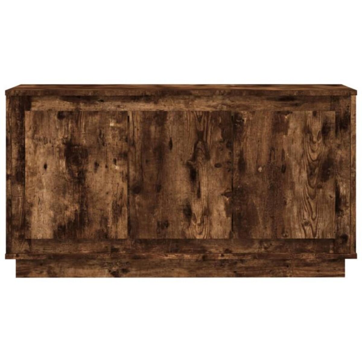 VIDAXL Buffet chêne fumé 102x35x55 cm bois d ingénierie