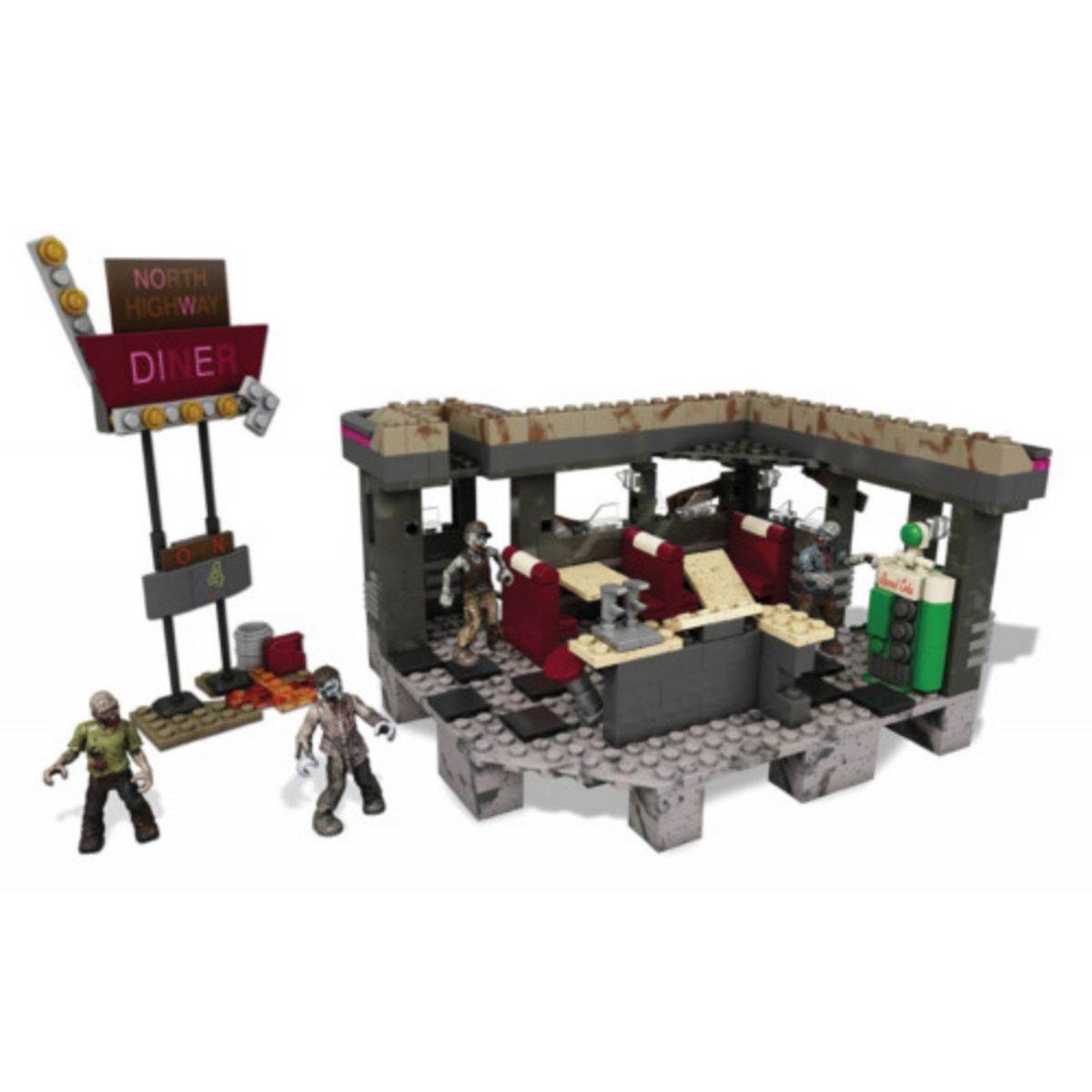 MEGABLOKS Le restaurant Tranzit des zombies - Call of Duty