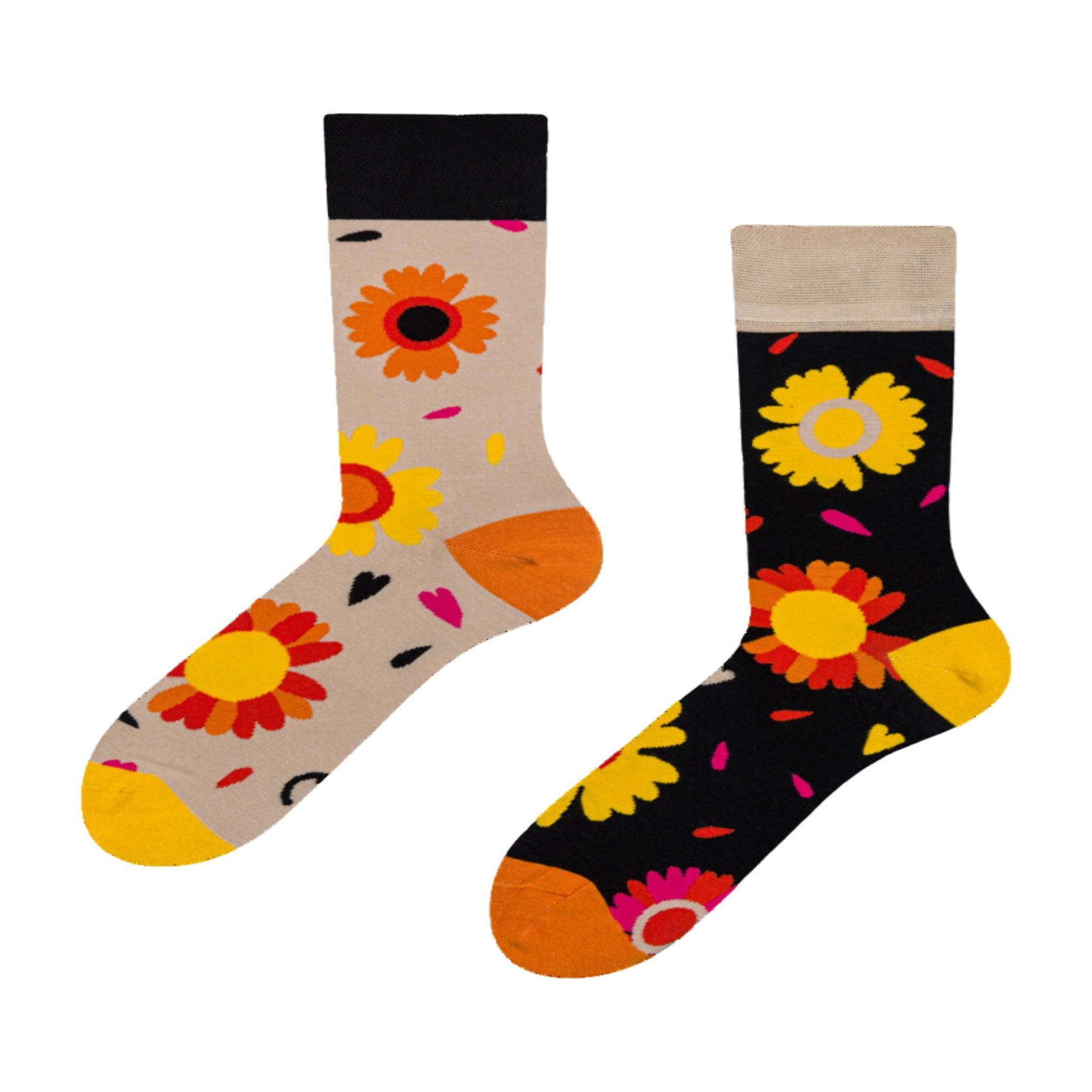 DEDOLES Chaussettes je t'aime, un peu, beaucoup. Coloris disponibles : Multicolore