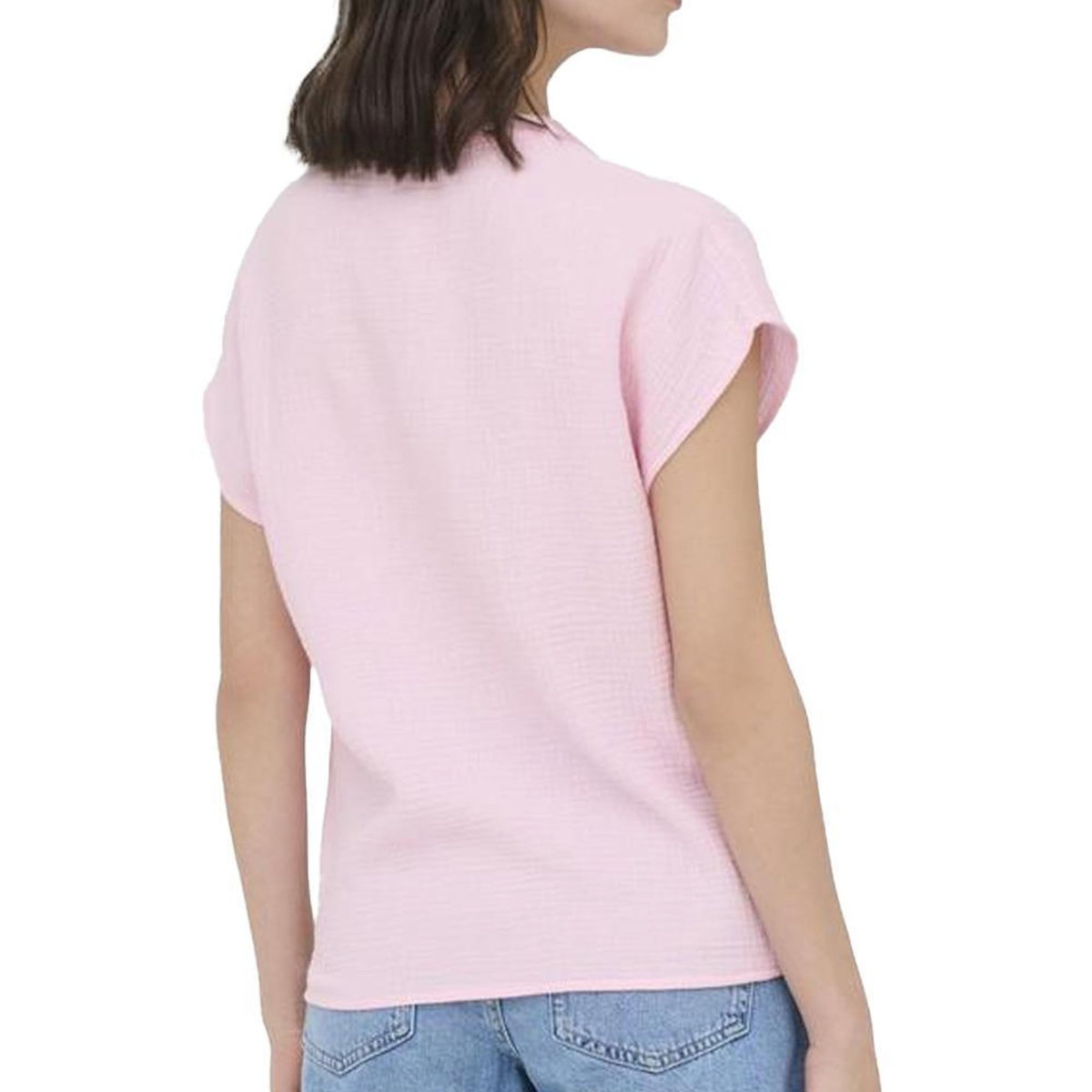 JACQUELINE DE YONG T-Shirt Rose Femme JDY Life