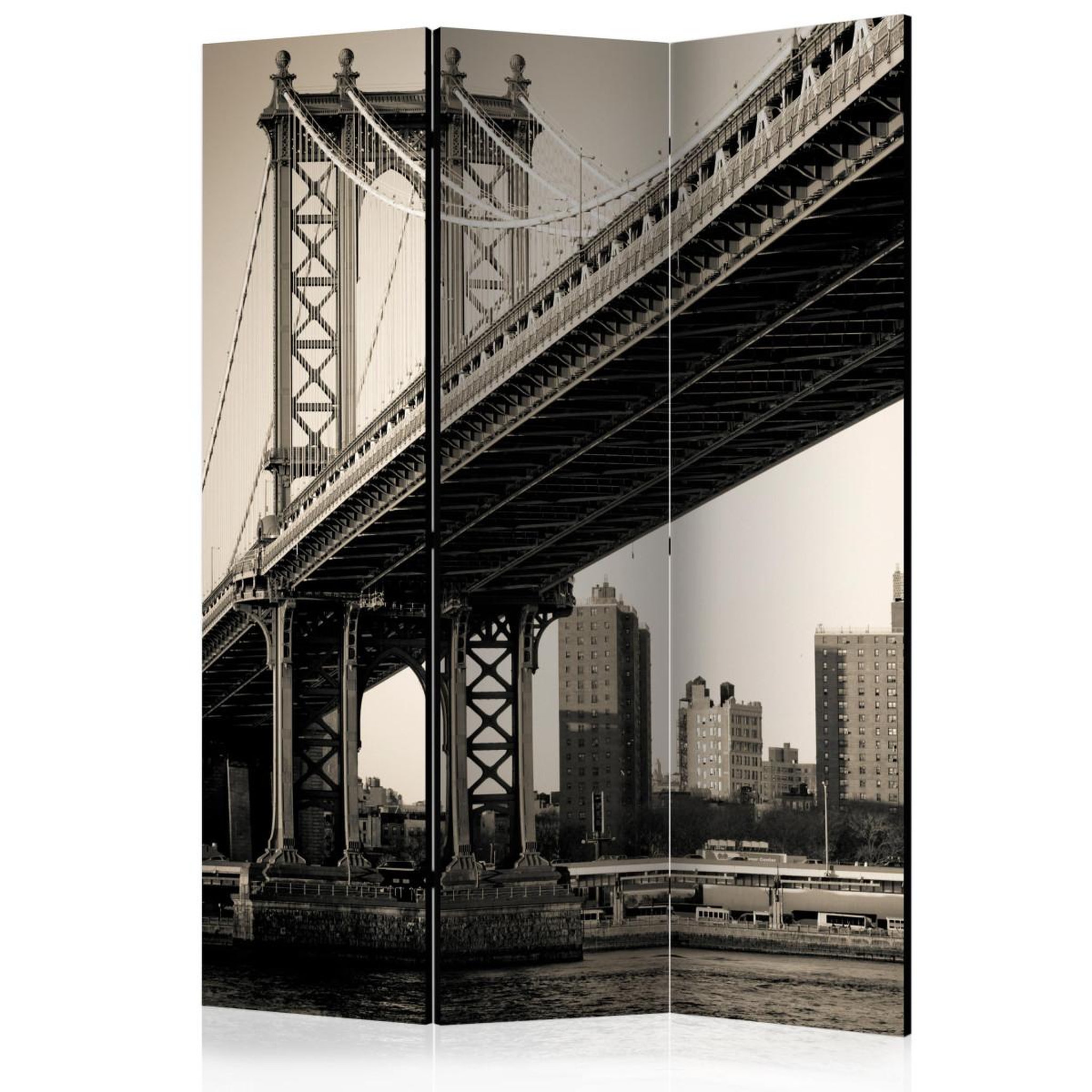 Paris Prix Paravent 3 volets  manhattan bridge, new york  135x172cm