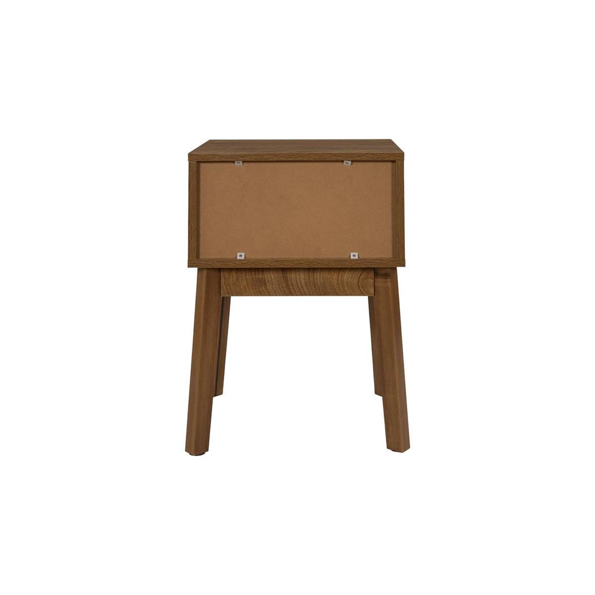 Voir la diapositive 6 : The Home Deco Factory Table de chevet avec tiroir  forest  55cm marron
