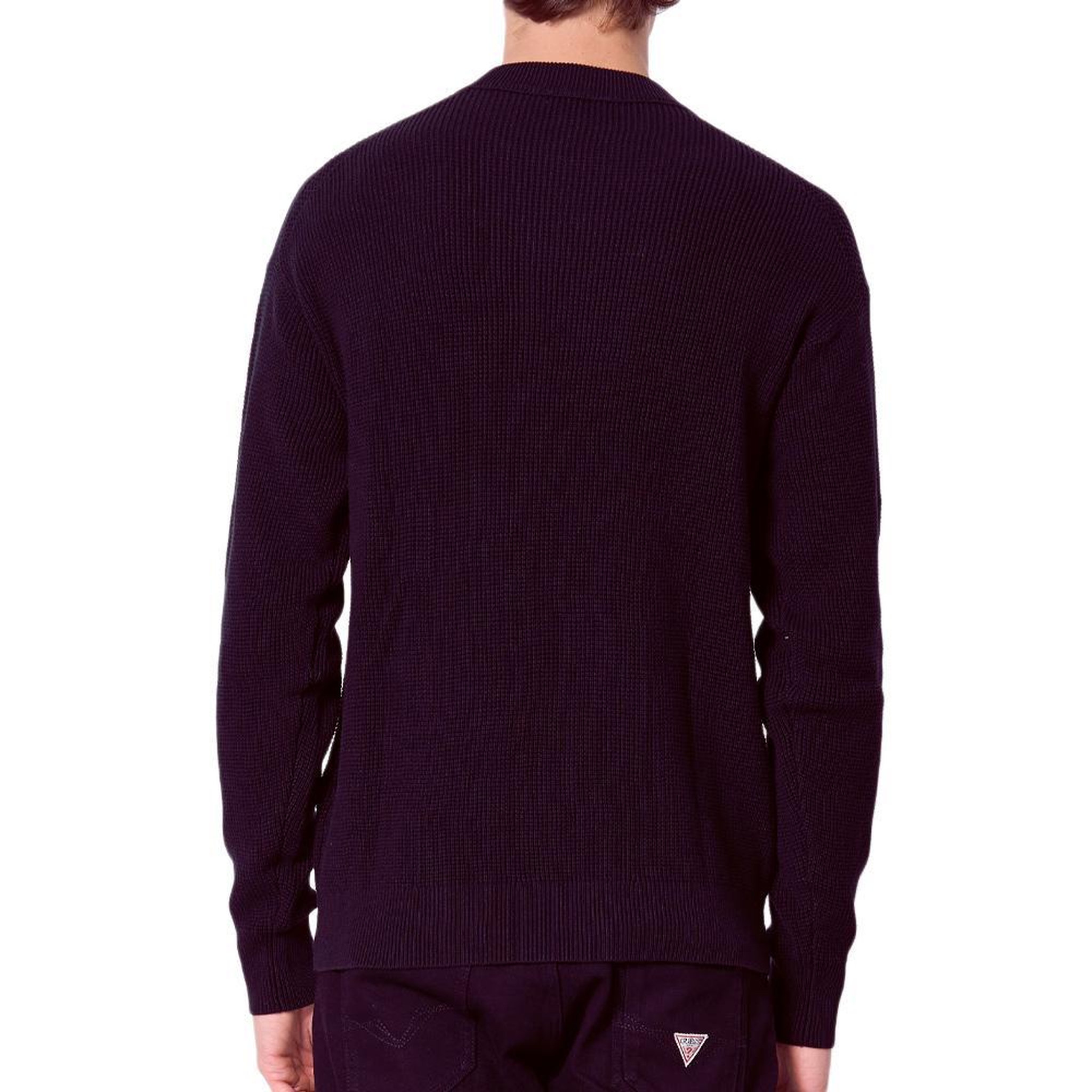 Voir la diapositive 2 : CALVIN KLEIN JEANS Pull Bordeaux Homme Calvin Klein Jeans Waffle