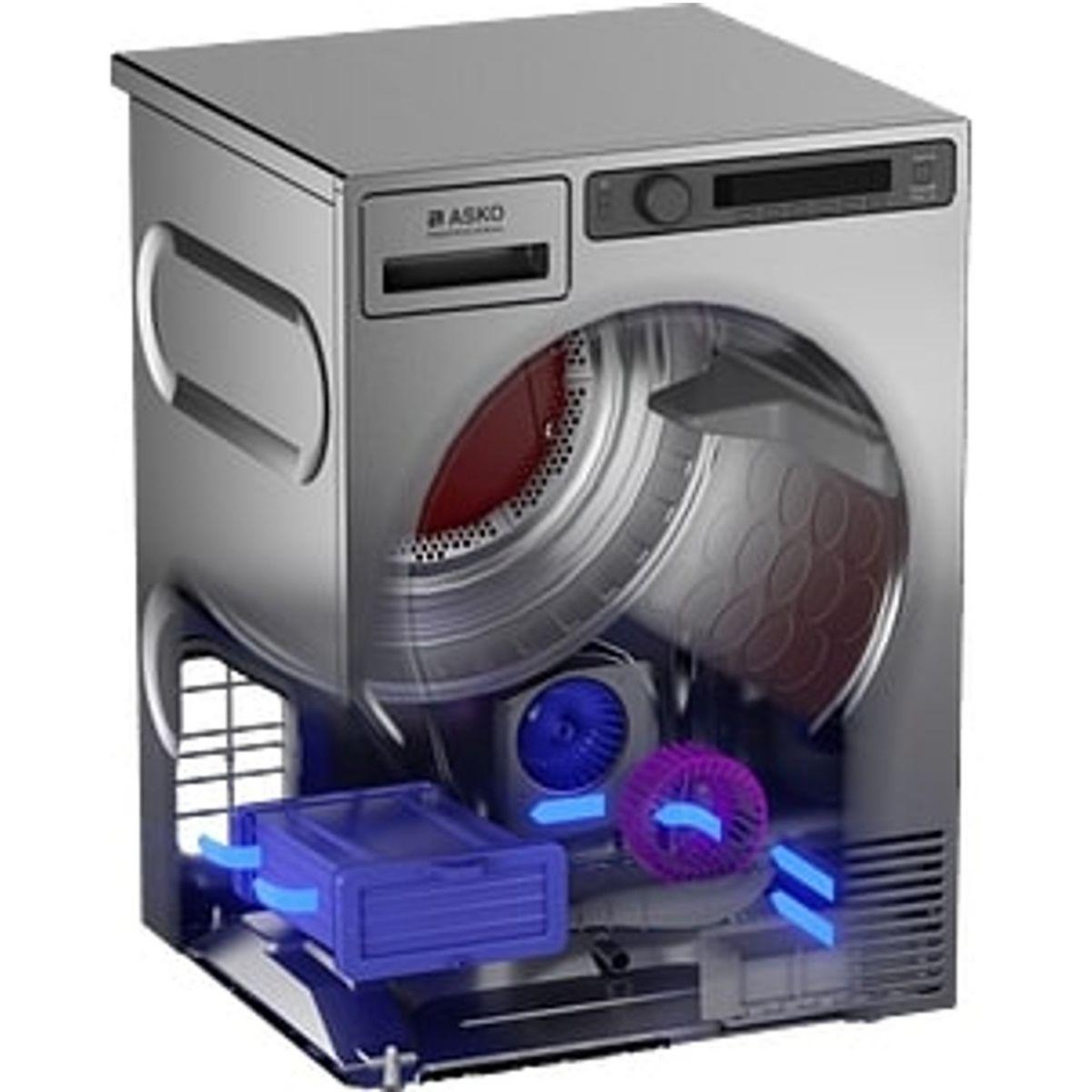 Voir la diapositive 2 : ASKO Sèche linge professionnel tdc1772c.t pro