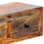 Voir la diapositive 5 : VIDAXL Table console murale 100x25x20 cm Bois massif
