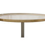 Voir la diapositive 2 : Paris Prix Table d'Appoint Design  Tami  51cm Ivoire & Taupe