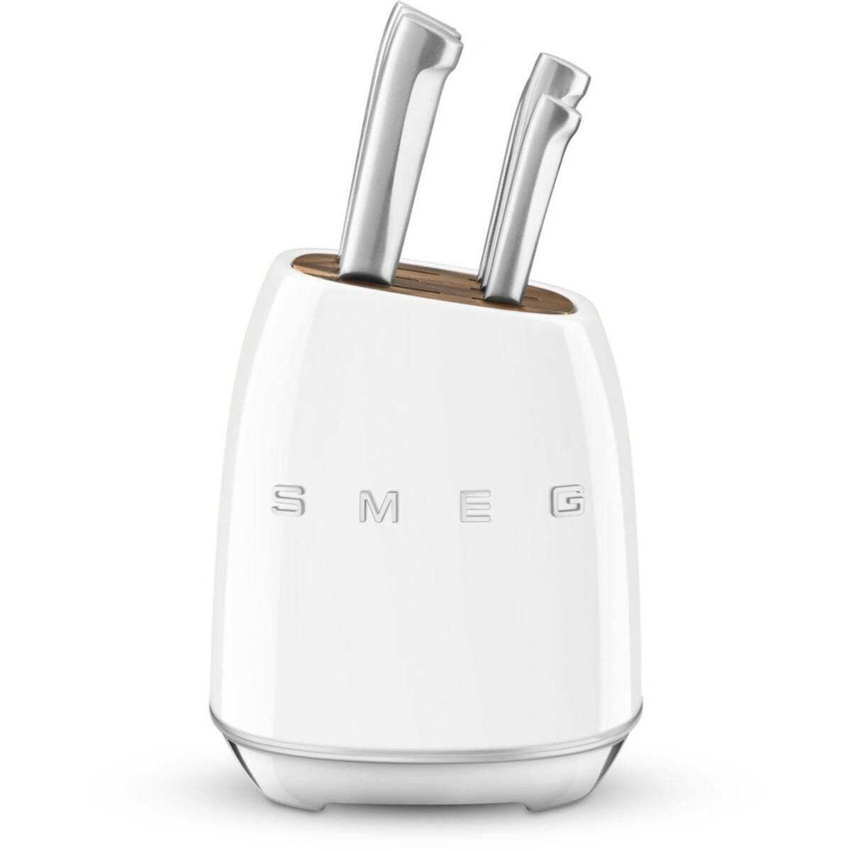 SMEG Bloc couteaux 6 couteaux multi-usage blanc