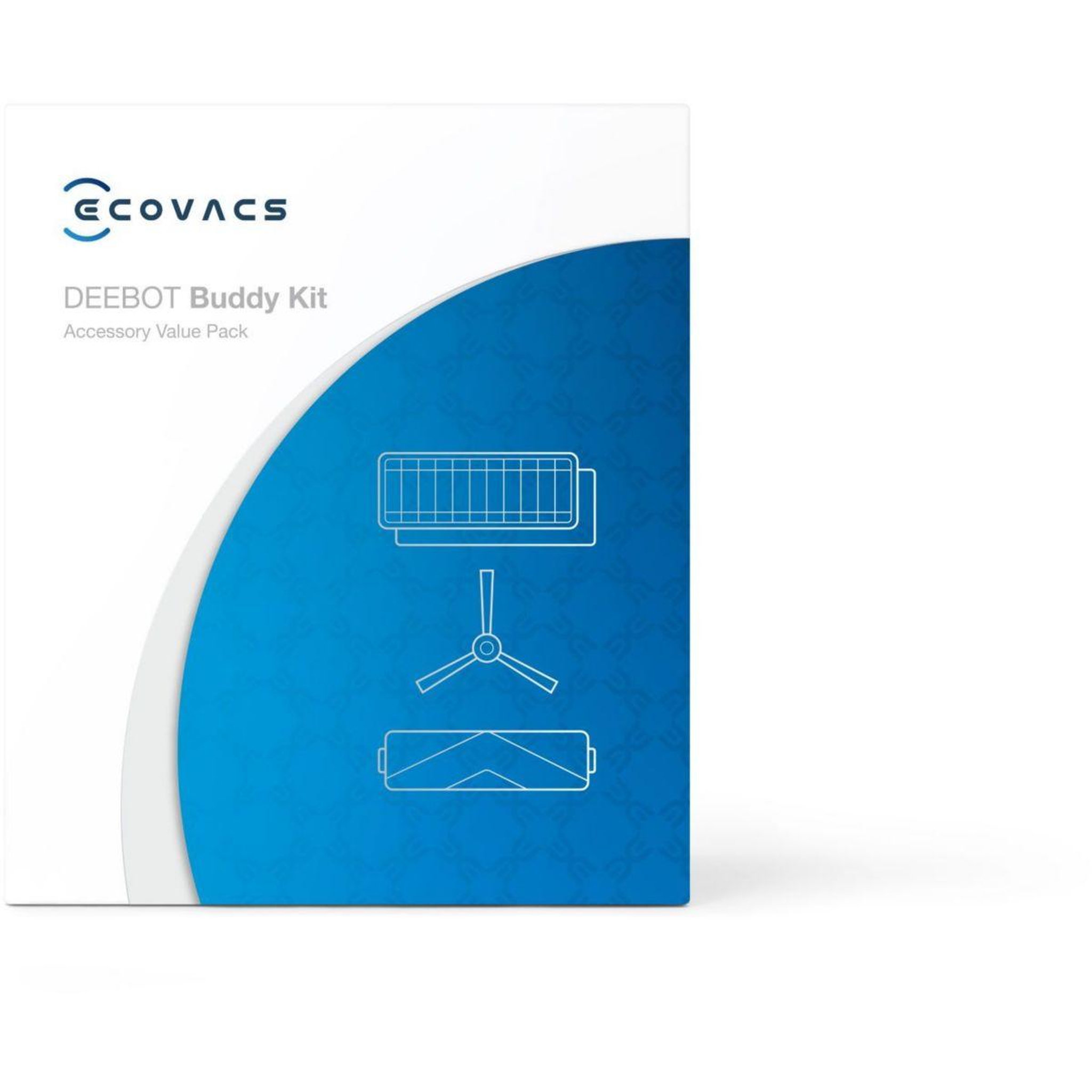 Voir la diapositive 3 : ECOVACS Kit accessoires pour x1 omni, x1 plus et x1 turbo