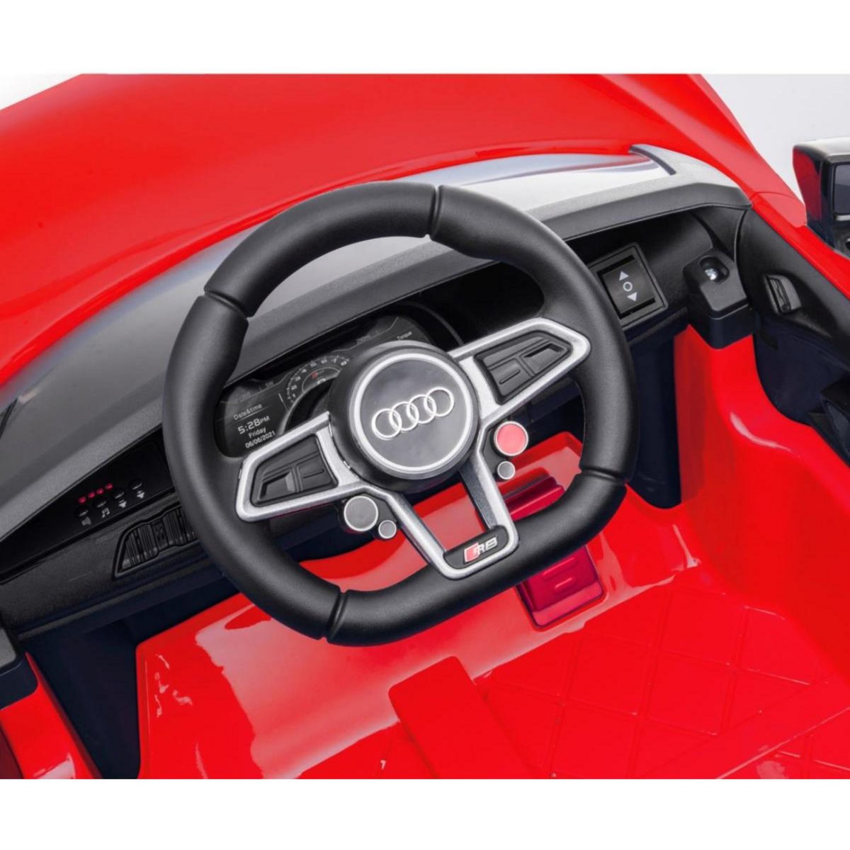 MILLY MALLY Véhicule electrique Audi R8 Spyder Rouge