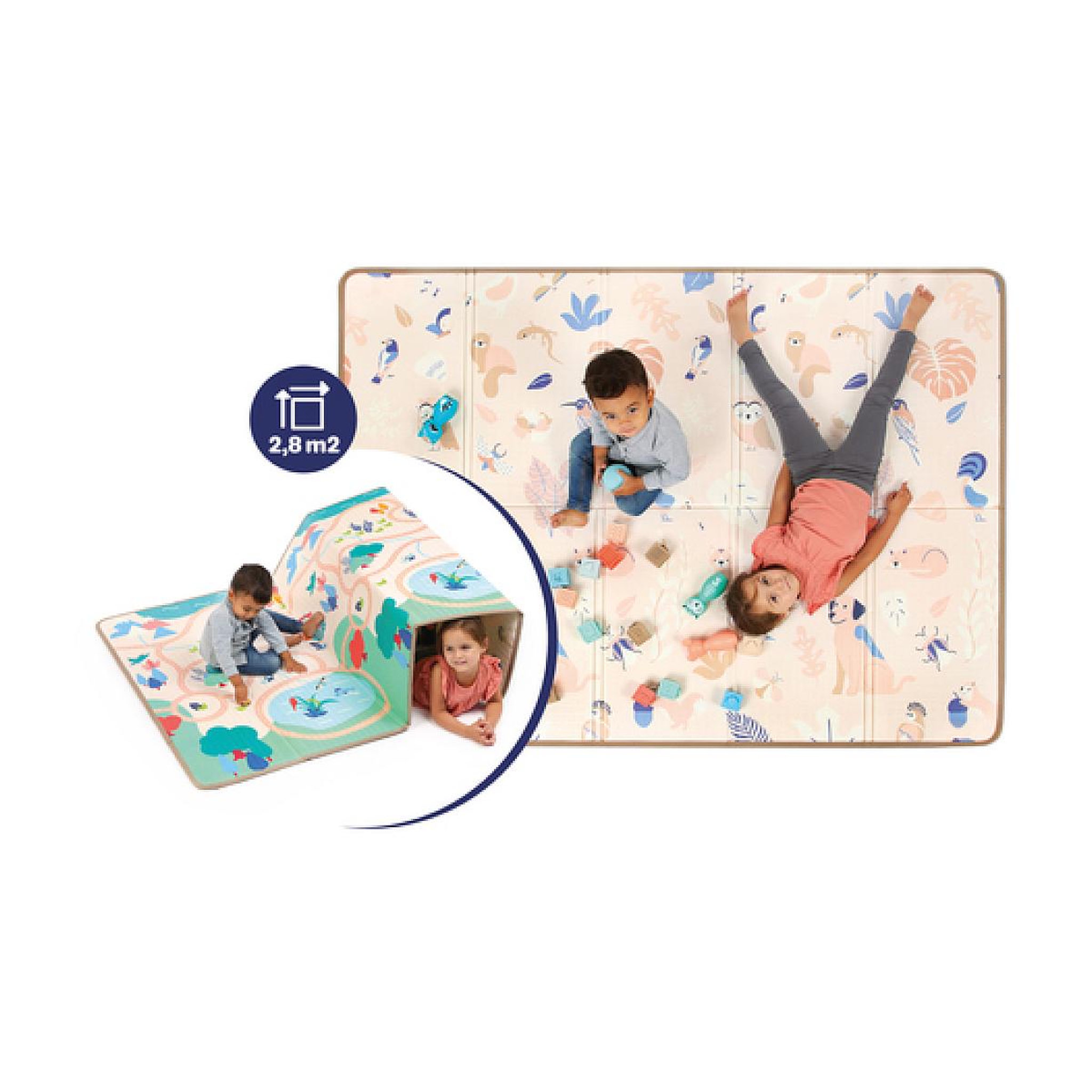 LUDI Grand Tapis Pliable Reversible