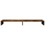 Voir la diapositive 4 : VIDAXL Support de moniteur chêne fumé 100x27x10 cm bois d ingénierie