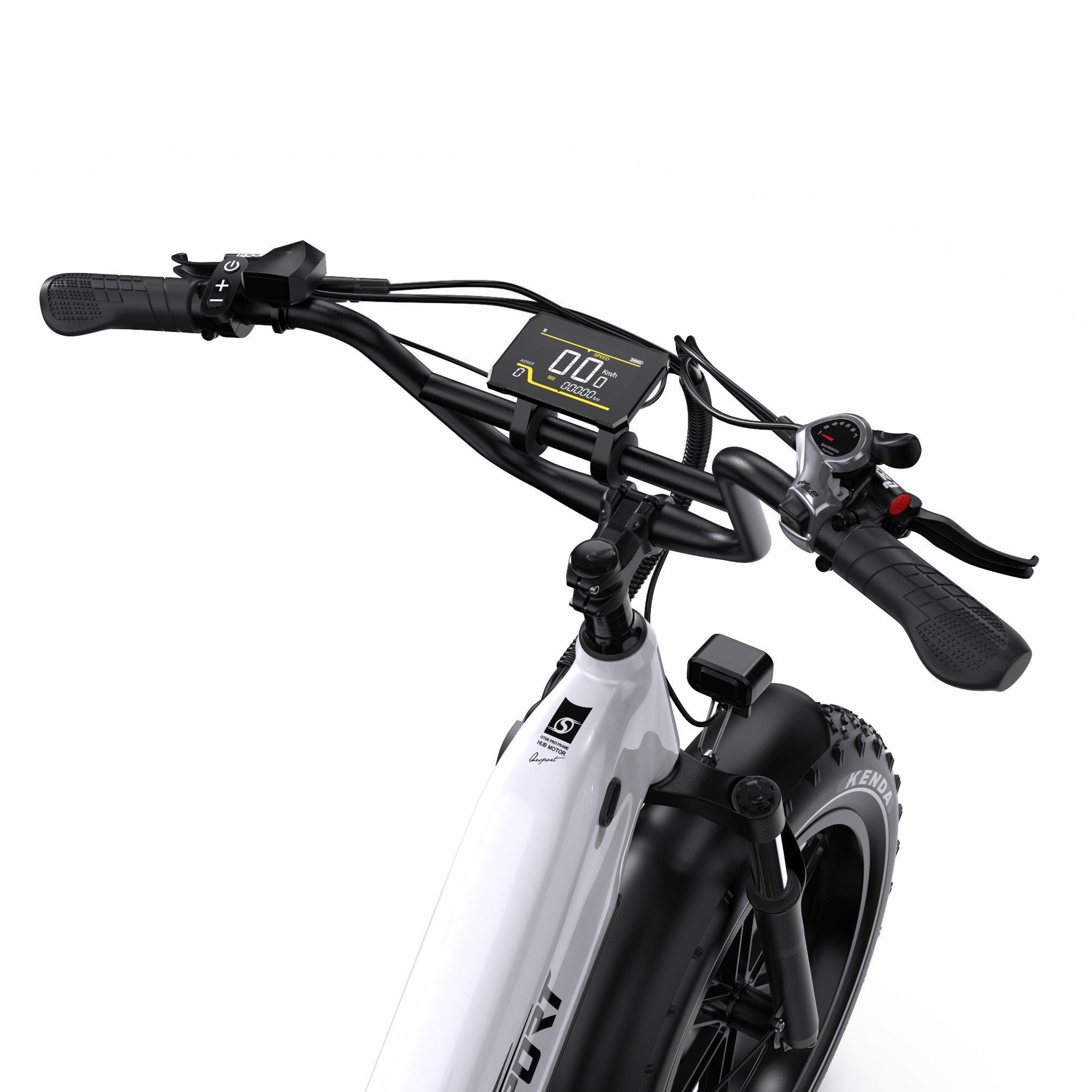 Voir la diapositive 5 : ONESPORT Vélo électrique Onesport OT08 à gros pneus