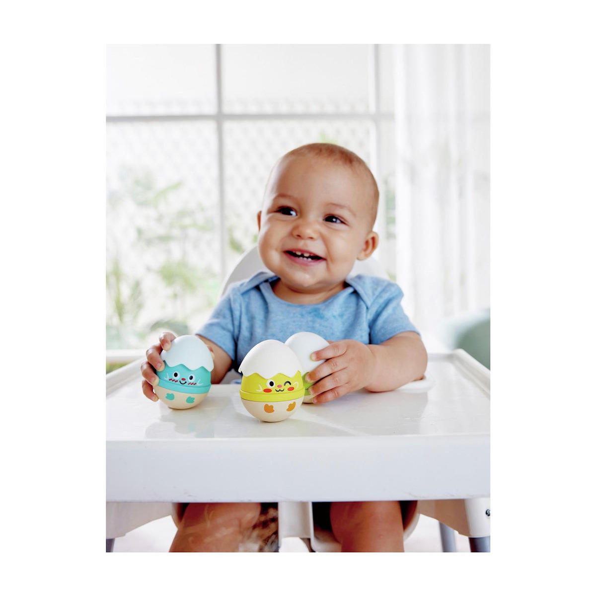 Hape Set de 3 hochets poussins