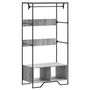 Voir la diapositive 2 : VIDAXL Armoire sonoma gris 90x50x180 cm bois d ingénierie