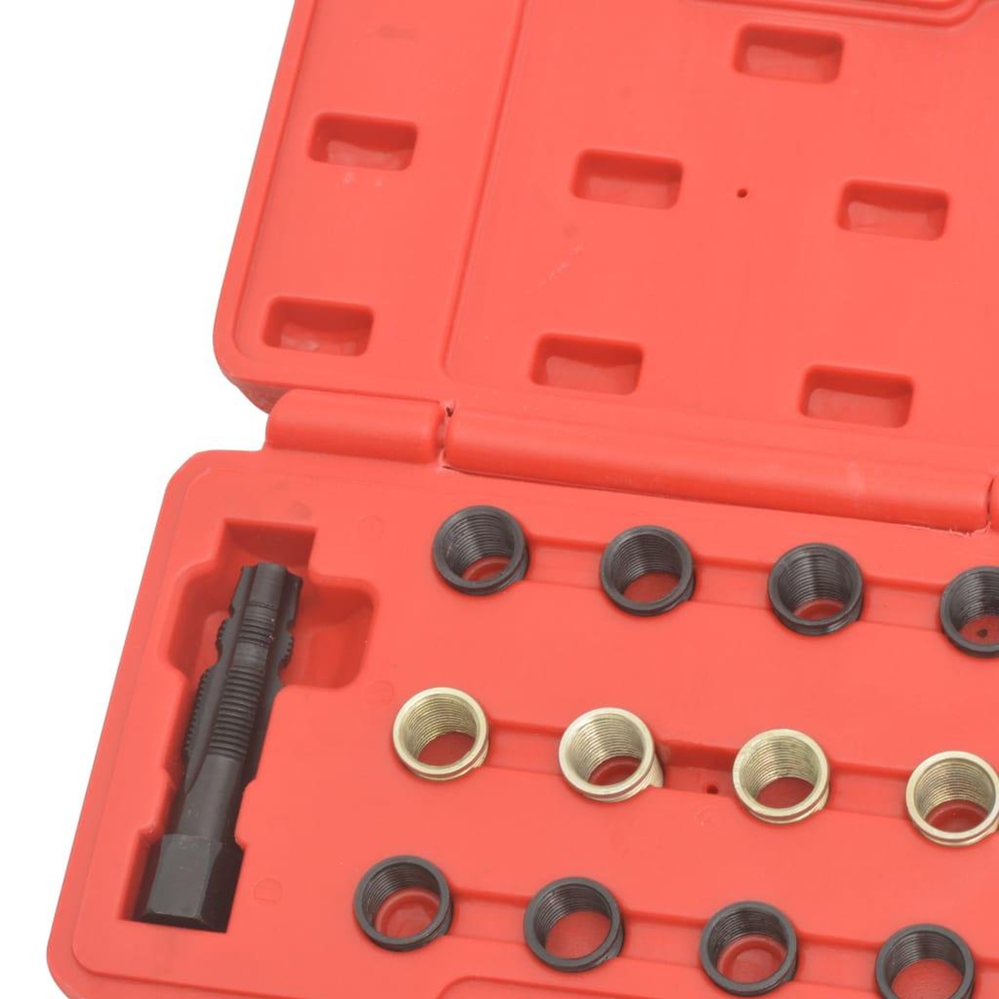 Voir la diapositive 4 : VIDAXL Kit reparation filetage bougie de prechauffage 16 pcs m14x1,25