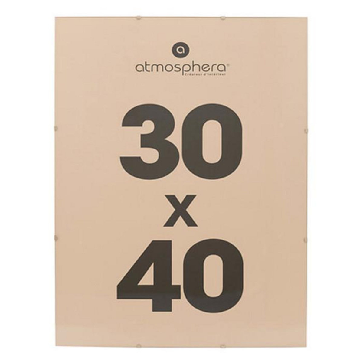 ATMOSPHERA Cadre Sous-Verre  Sully  30x40cm Transparent