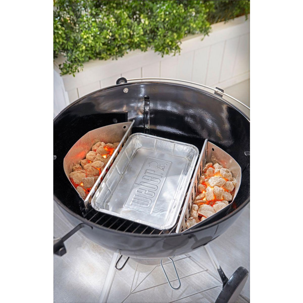 Weber Barquette aluminium grandes barquettes aluminium - Lot de 10