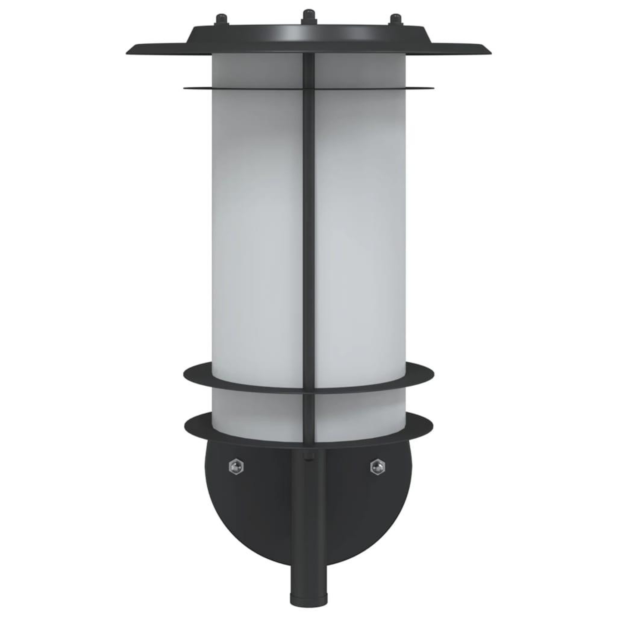 Voir la diapositive 4 : VIDAXL Applique murale d'exterieur noir acier inoxydable
