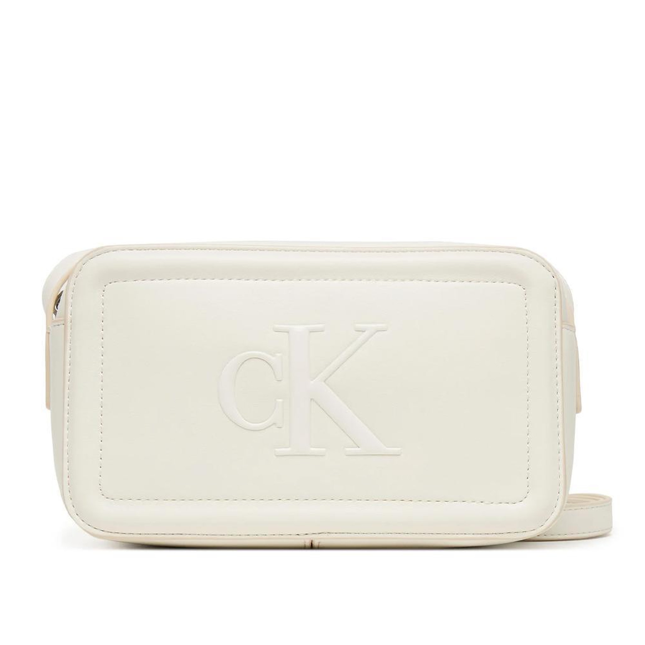 CALVIN KLEIN JEANS Sac à bandoulière Blanc Femme Calvin Klein Jeans Bold Ck Camera. Coloris disponibles : Blanc