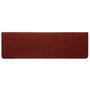 Voir la diapositive 5 : VIDAXL Tapis de marches d'escalier 5 pcs Bordeaux 65x21x4cm Aiguillete