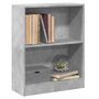 Voir la diapositive 4 : VIDAXL Bibliotheque Gris beton 60x24x76 cm Bois d'ingenierie