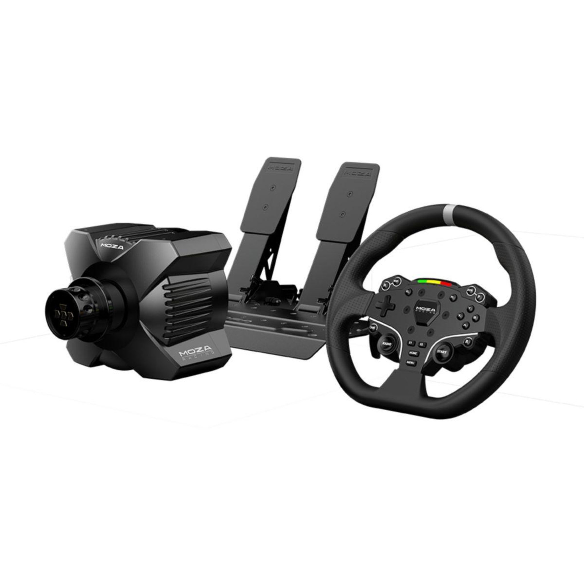 Voir la diapositive 3 : MOZA RACING Volant + Pédalier R3 Racing Bundle for PC