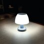 Lumisky Lampe de table solaire LUMINA Blanc Plastique H13.5 cm