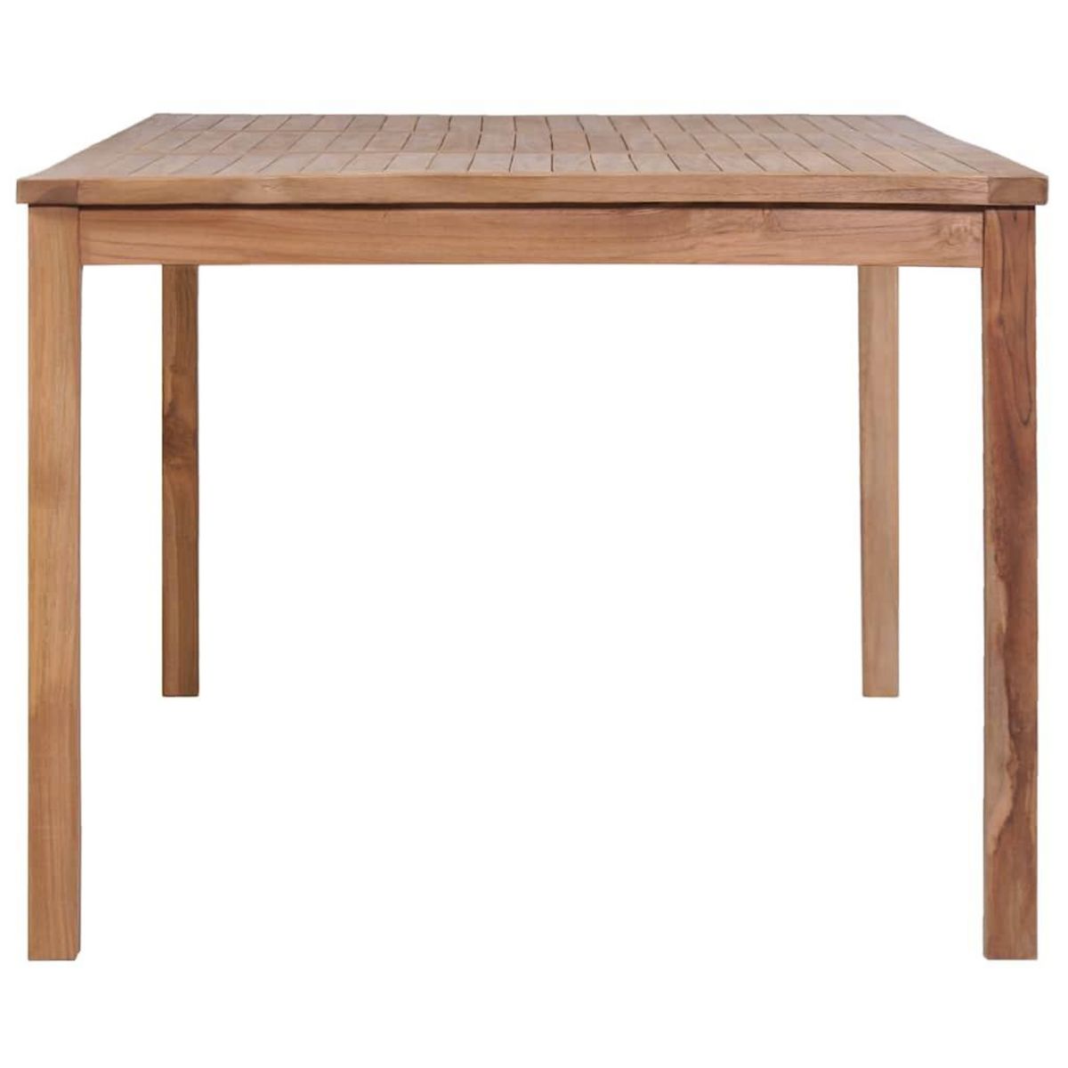 VIDAXL Table de jardin 200x100x77 cm Bois de teck solide