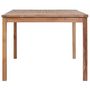 Voir la diapositive 3 : VIDAXL Table de jardin 200x100x77 cm Bois de teck solide