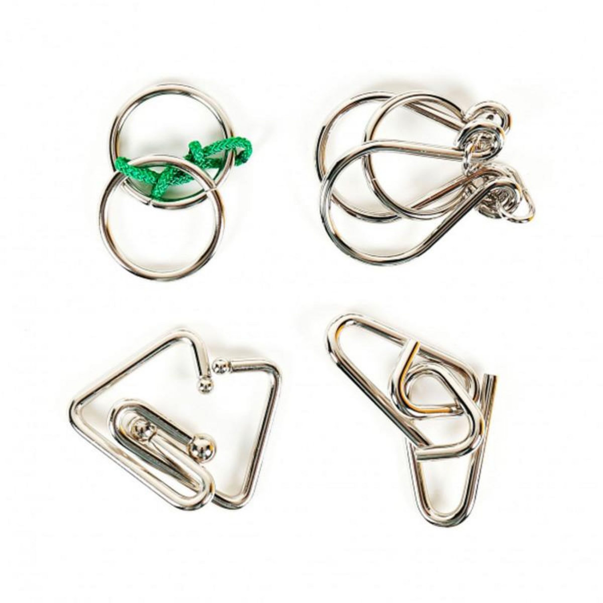 Eureka Toys EUREKA Metal Brain Puzzles Junior, 4pcs.