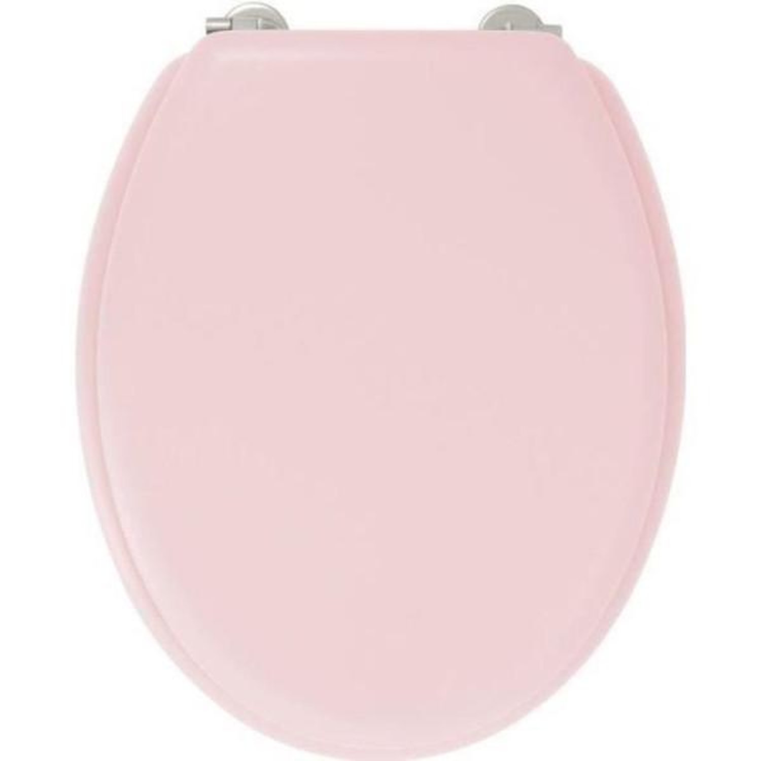 GELCO DESIGN Abattant WC Dolce Charnières inox Bois moulé crystal - vue 2